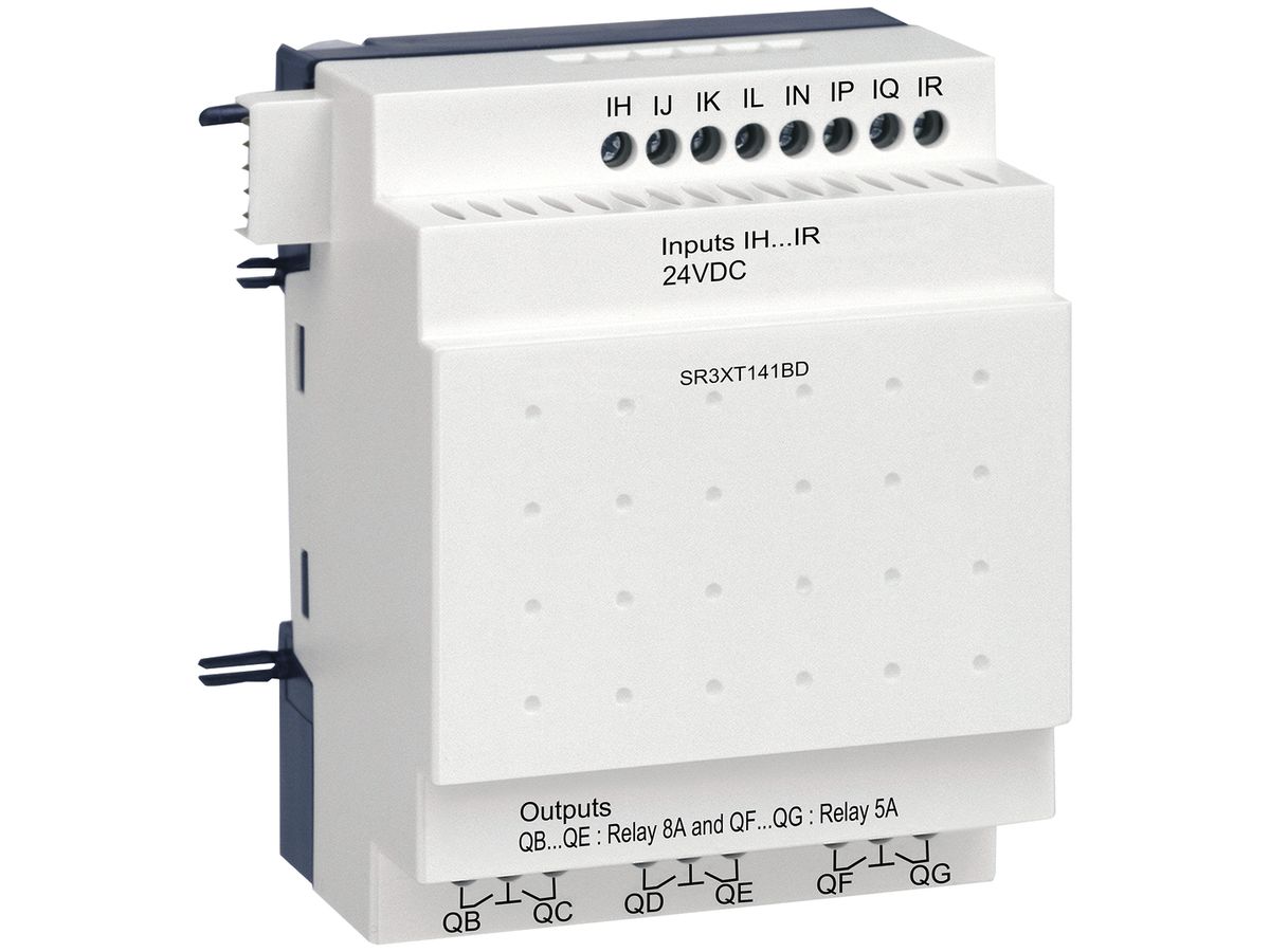 Eweiterungsmodul Zelio Logic 8 DE/6 DA Relais, 24VDC