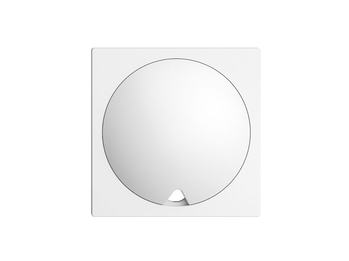 Frontset EDIZIOdue weiss für Zugtaster/-schalter