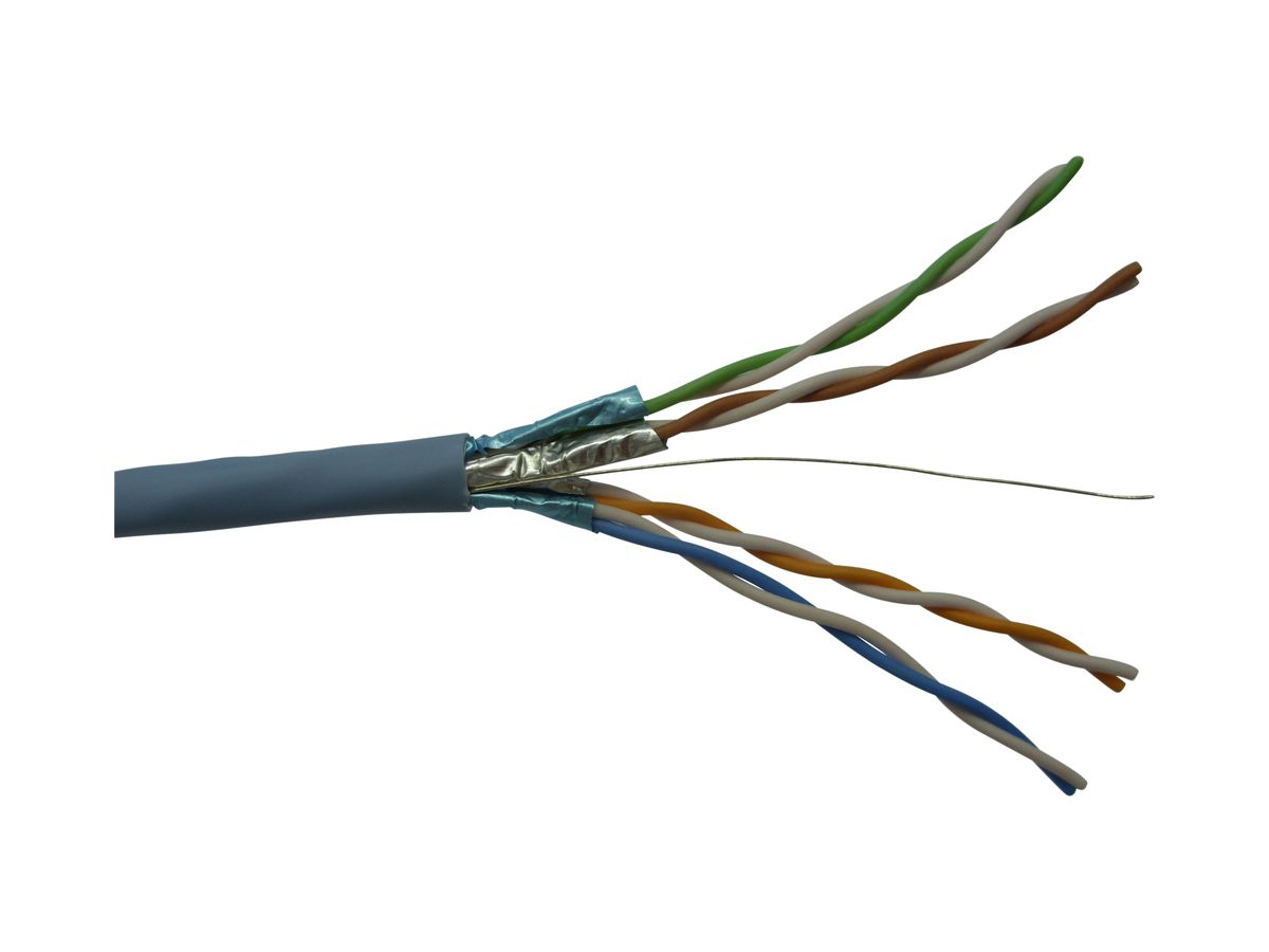 Installationskabel Prysmian Draka UC500 Kat.6A U/FTP, LSZH blau Dca