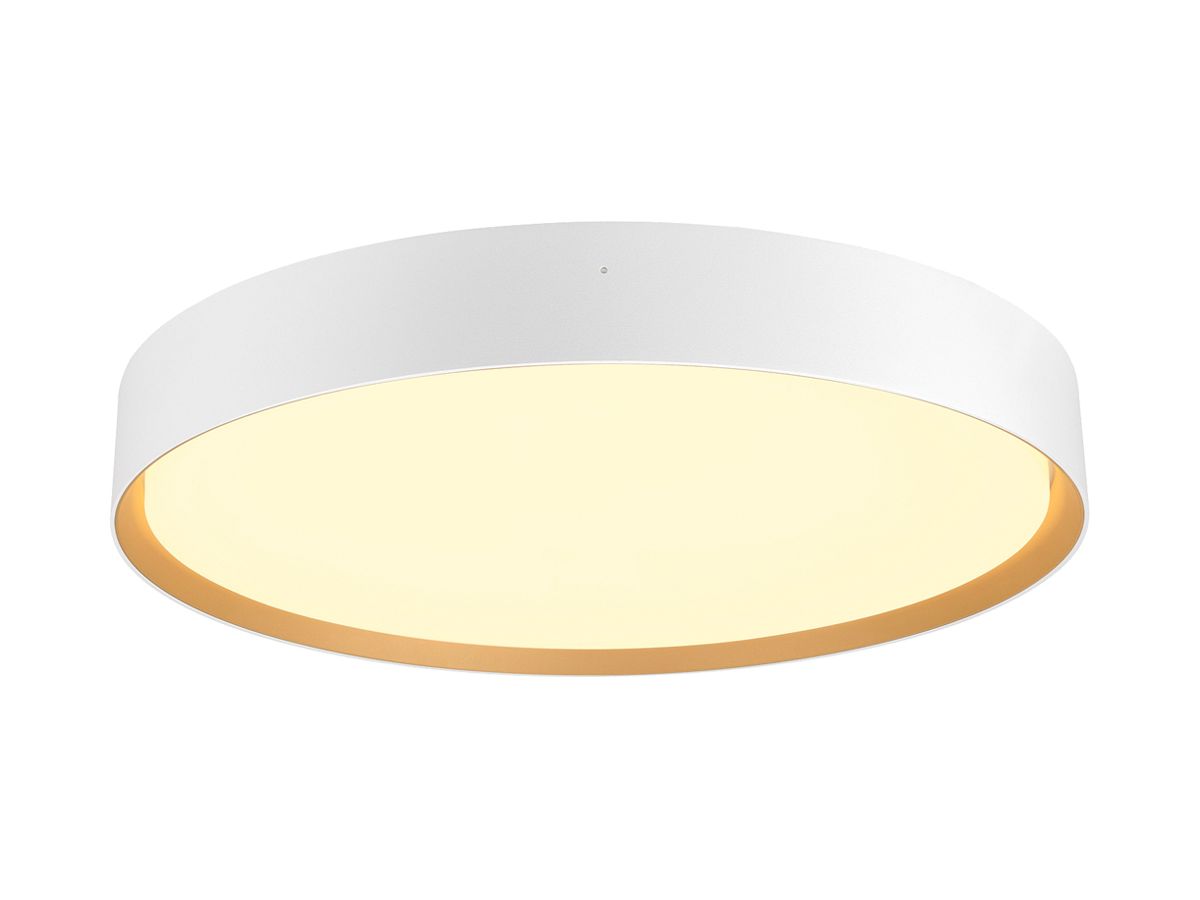 LED-Deckenleuchte SLV DECONA 42 23W 2600lm 930/940 IP44 DIM Ø420mm weiss/gold