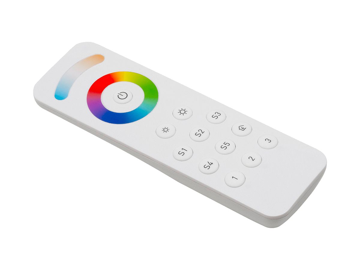 Fernbedienung SLV Zigbee CCT/RGBW 44×17×17mm weiss