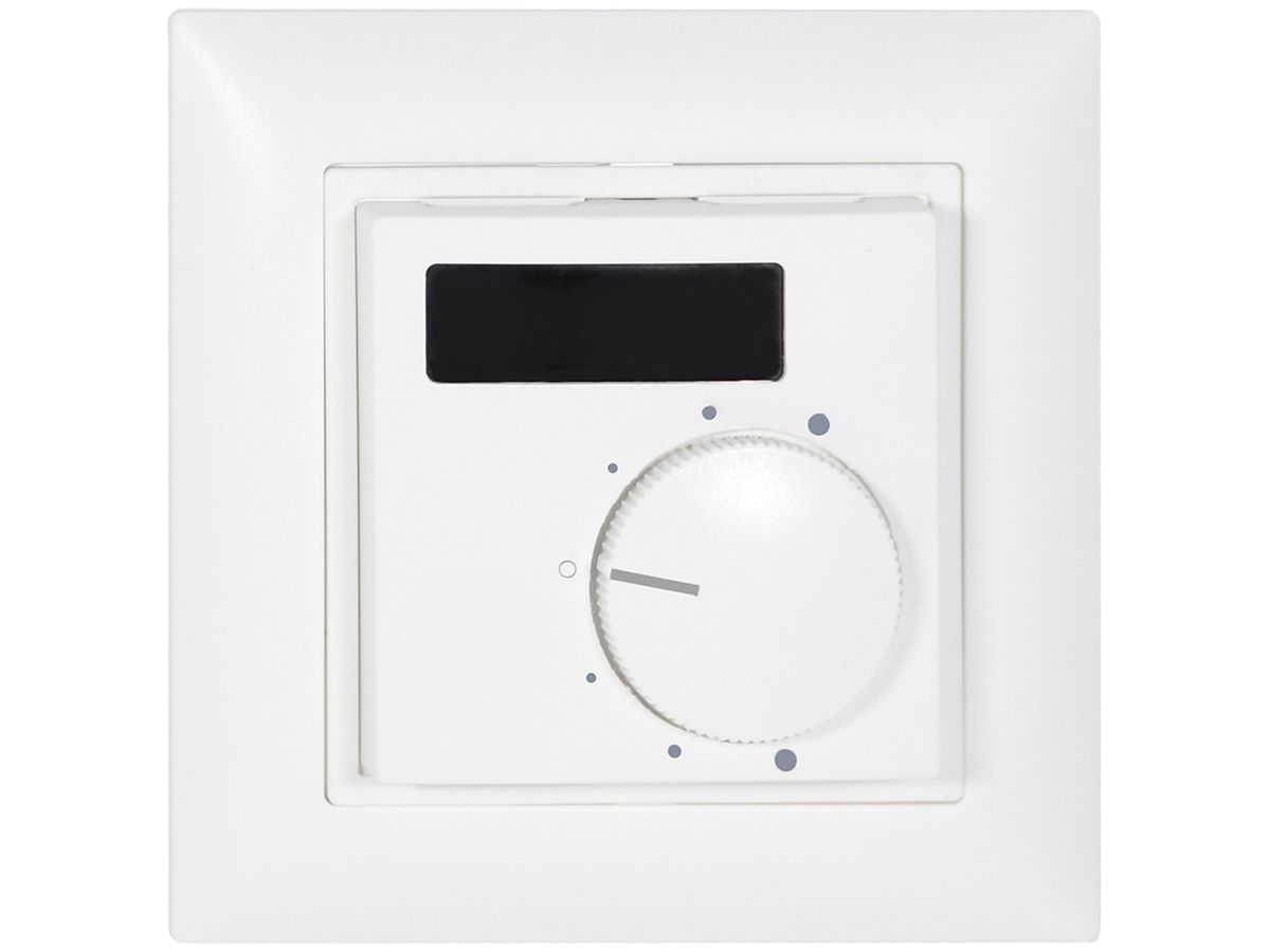 AP-RF-Raumthermostat ALADIN EnOcean mit Sollwerteinst., weiss