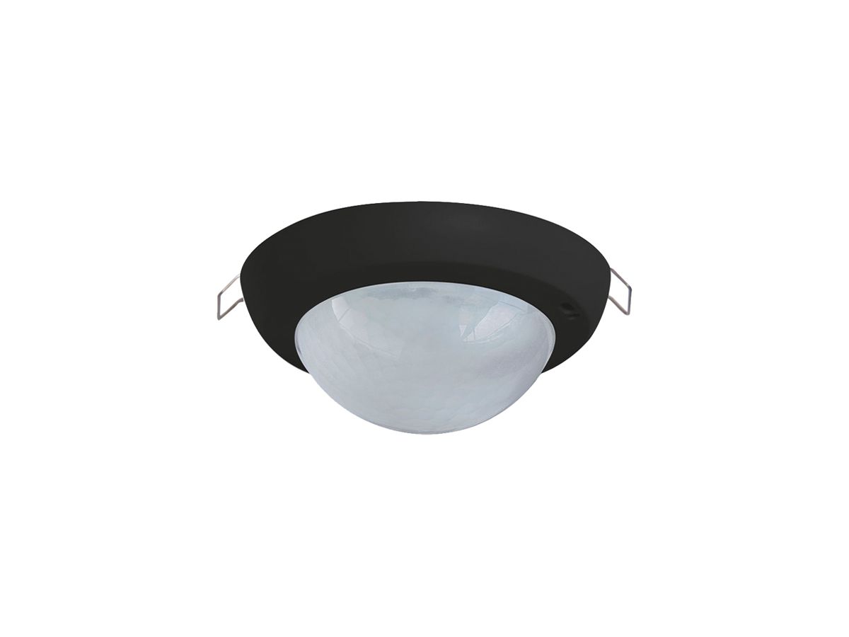 EB-Präsenzmelder SWISSLUX PD4N-KNXs-BA-DE 360° schwarz