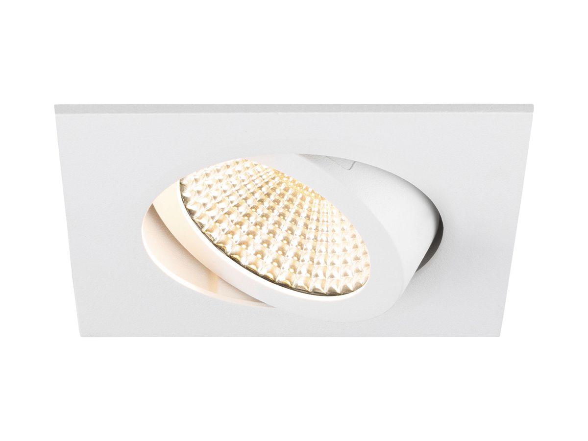 LED-Downlight SLV NEW TRIA UNIVERSAL 68 8.6W 540lm 925/Ø930/940 60° DIM 82×82 ws