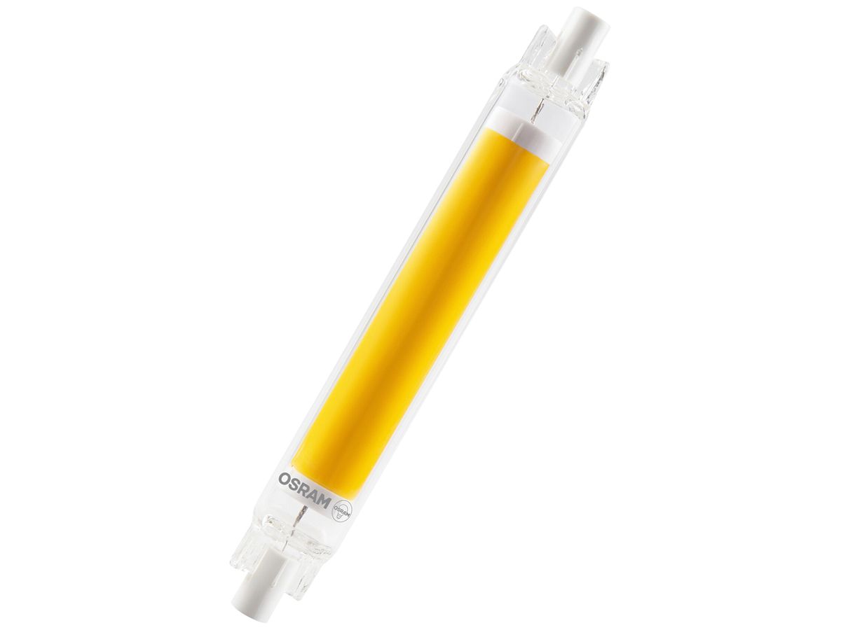 LED-Lampe LEDVANCE SLIM R7s 8W 806lm 4000K Ø16×118mm klar