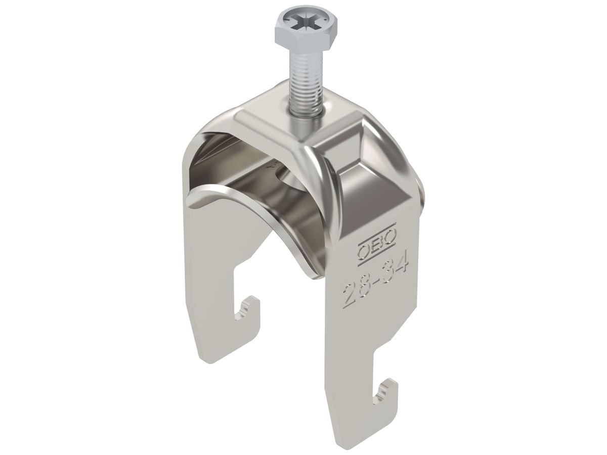 Schnellverleger BET 2056 U-Fuss Metall 28…34mm 1×Kabel A4 1.4571