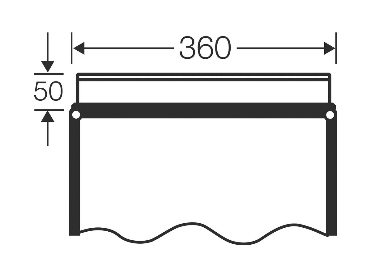 Anbauflansch 360mm ohne Einführungen Hensel ENYSTAR