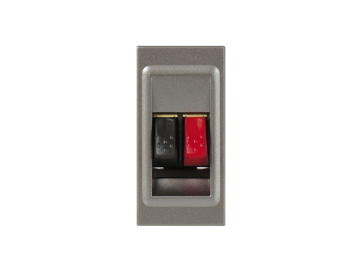 EB-Lautsprecherdose MOS magnesium 1-fach 1 Modul