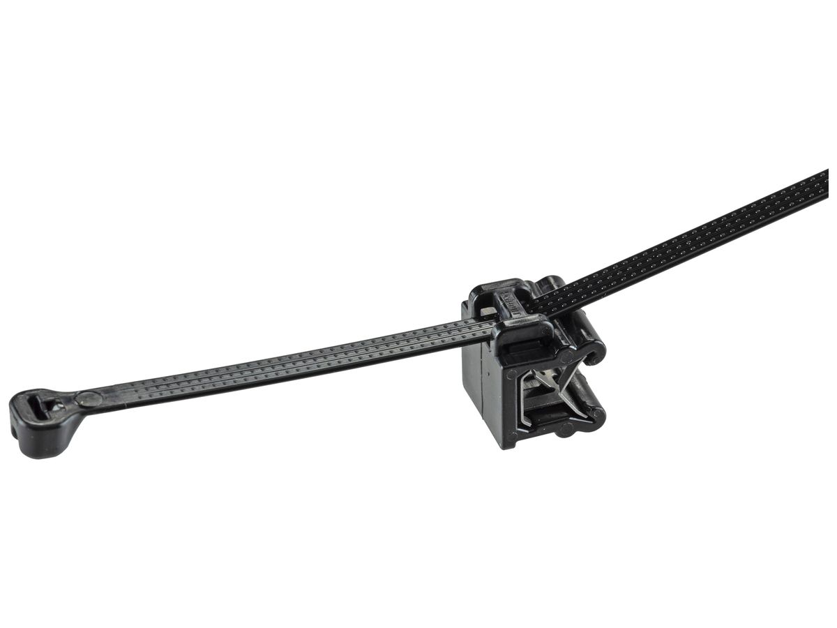 Kantenclip PAN mit Binder BT2S-300 Seitenbefestigung 3…6mm parallel