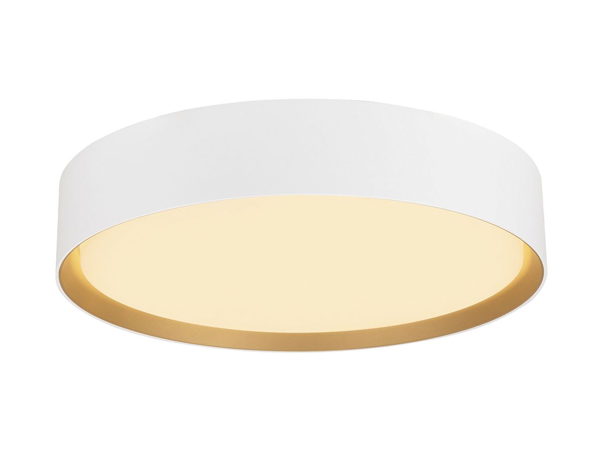 LED-Decken-/Wandleuchte SLV DECONA 30 18W 1530lm 927/930 IP44 DIM Ø300 weiss