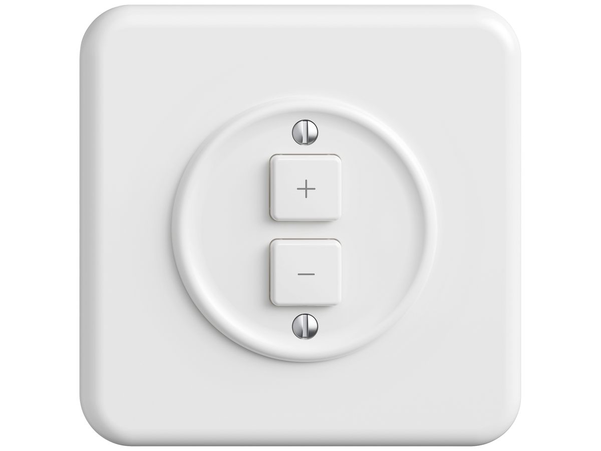 UP-Montageset STANDARDdue Wiser SNAPFIX® f.Dimmer 1K 2 Tasten ws