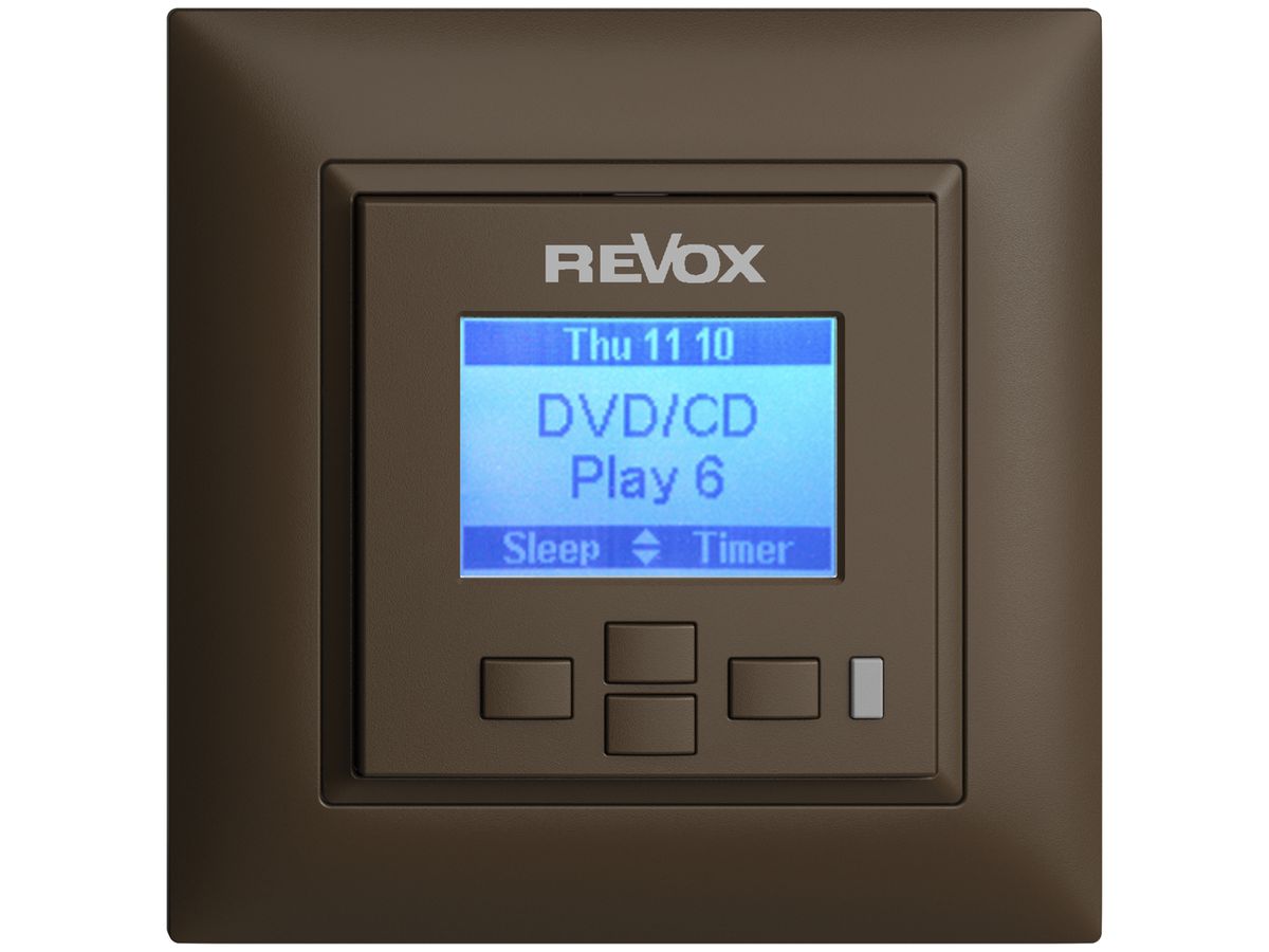 UP-Wanddisplay Revox EDIZIOdue coffee