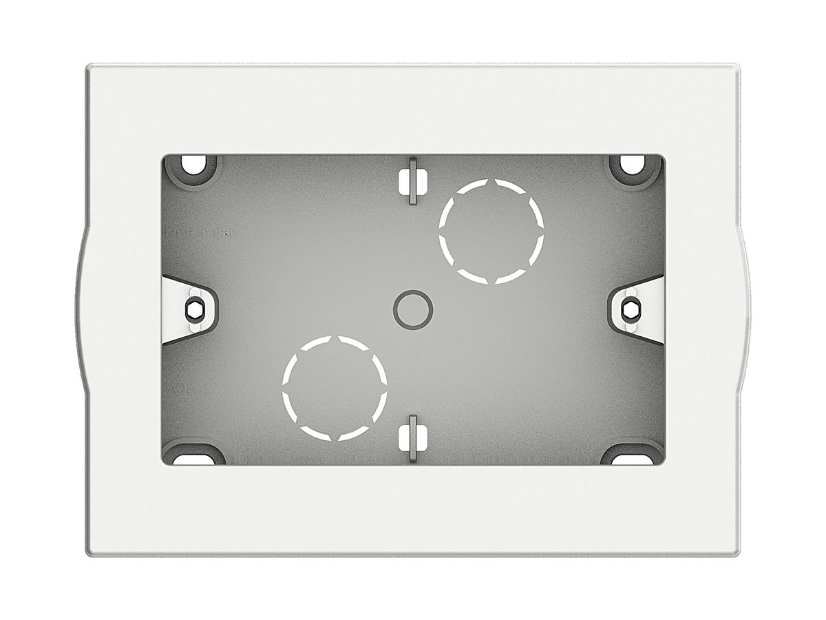 AP-Rahmen AXOLUT 1×3 Modul weiss