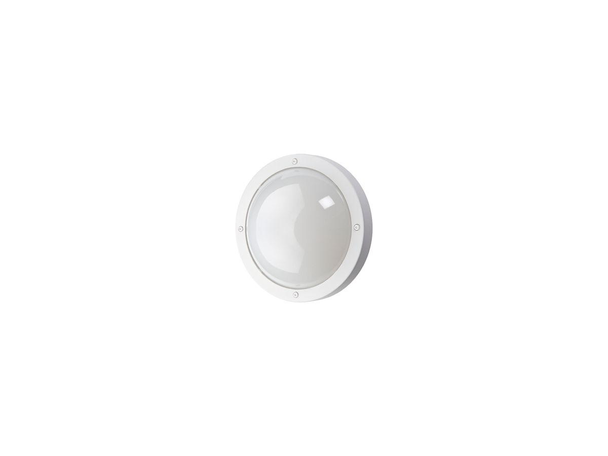 LED-Anbauleuchte SG Primo HF 10W 740lm 830 IP65 Ø270mm weiss