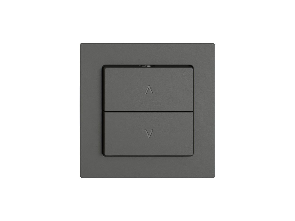 Storenschalter EDIZIO.liv SNAPFIX® 10A 250V 2 Tasten 1 Kanal dgu