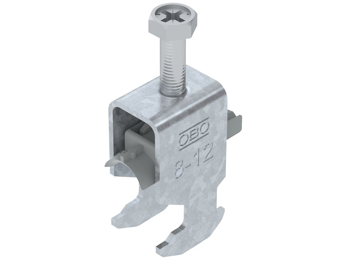 Schnellverleger BET 2056 H-Fuss Kunststoff 8…12mm 1×Kabel Stahl tfZn