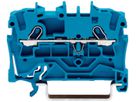 Durchgangsklemme WAGO TOPJOB-S 1.5mm² 2L blau Serie 2001