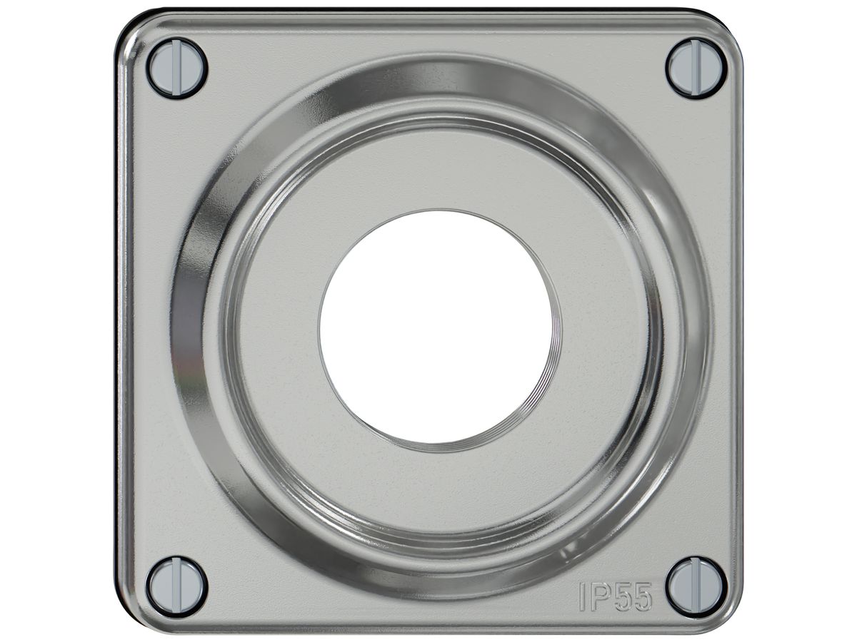 Oberteil ELEMENT SNAPFIX® für Signallampe alu