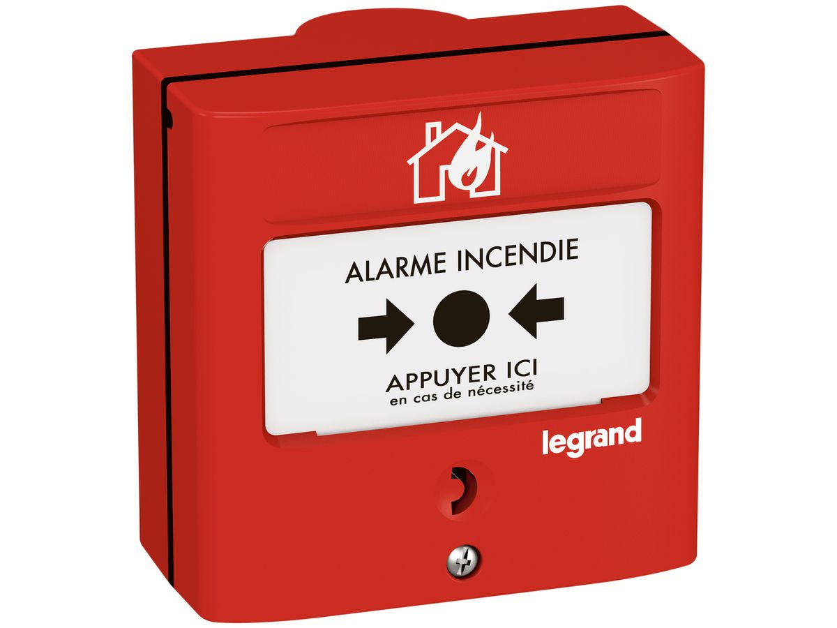 AP Alarmtaster Legrand rot