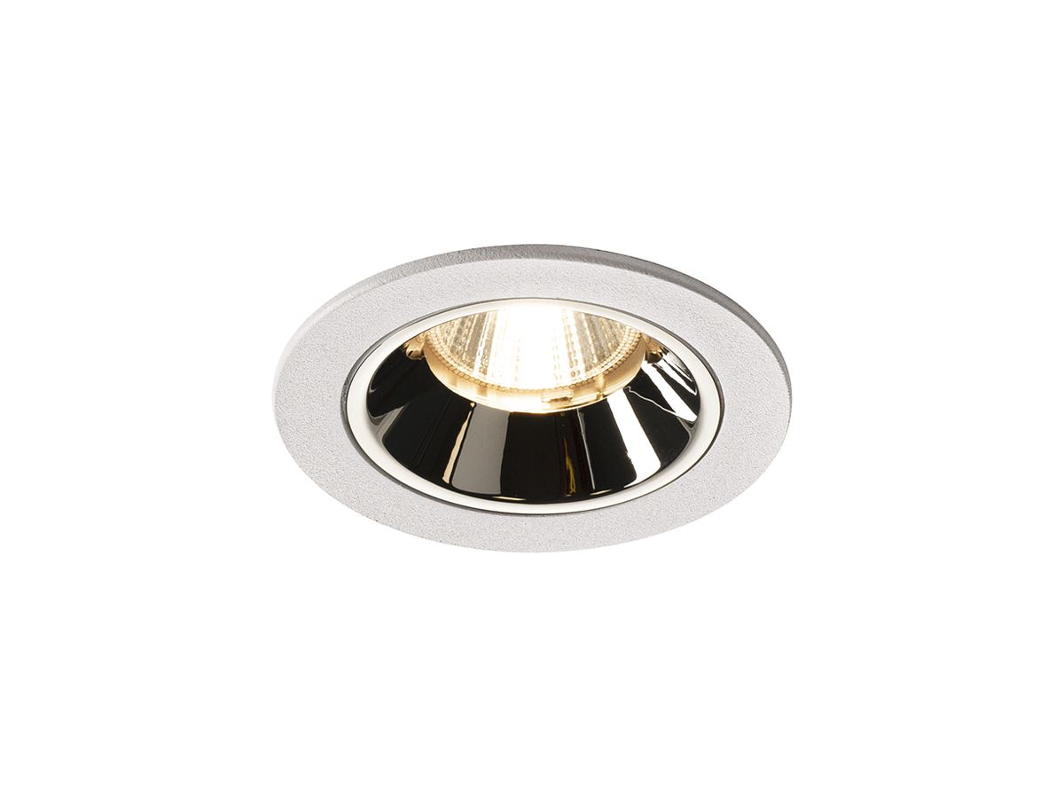 LED-Downlight SLV NUMINOS S 8.6W 690lm 2700K 20° DIM Ø80×52mm ws/Cr