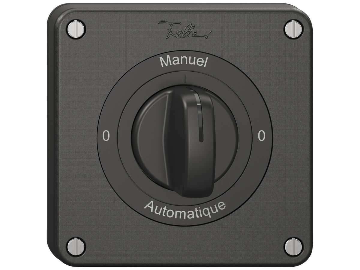 Drehschalter NEVO SNAPFIX® Umschalter 16A 400V 0-Man-0-Auto sz
