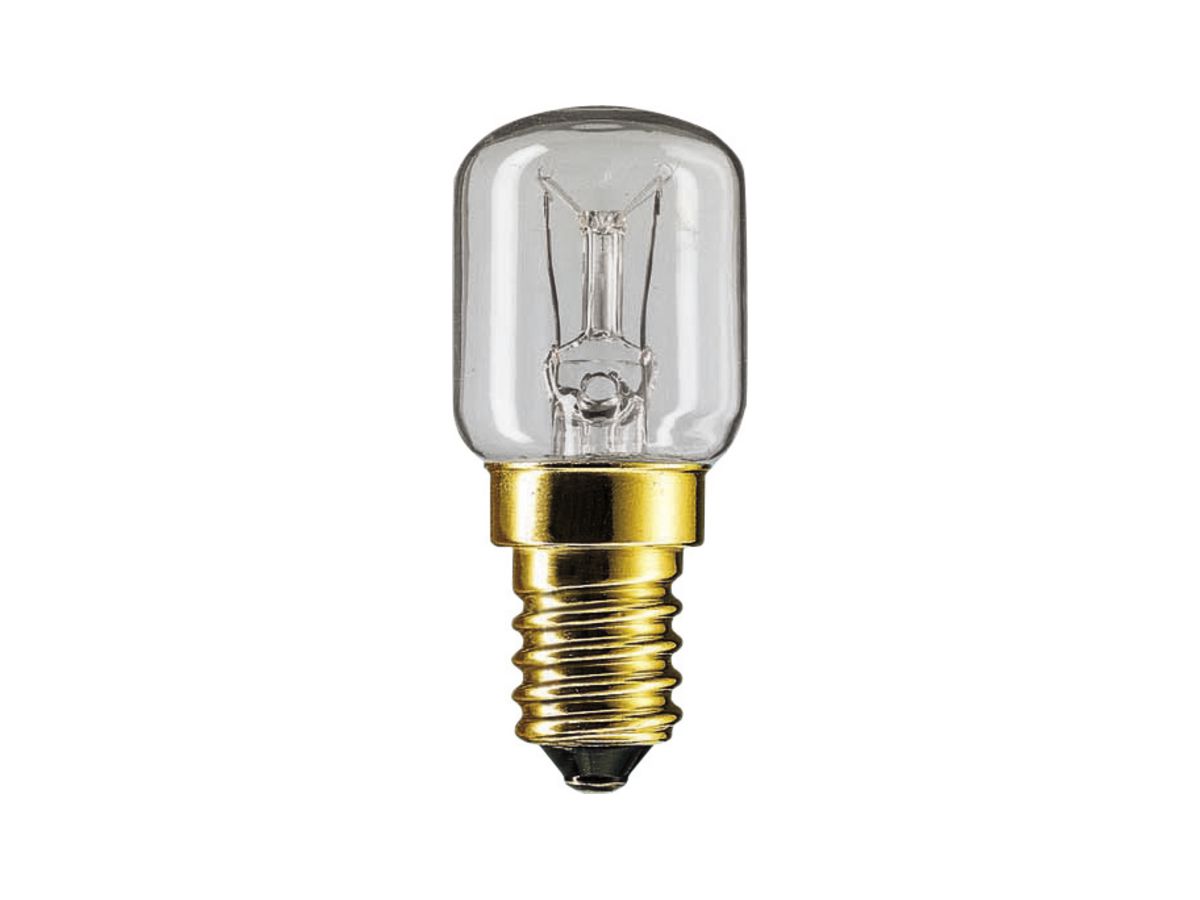 Ofenlampe E14 25W 240V klar T25