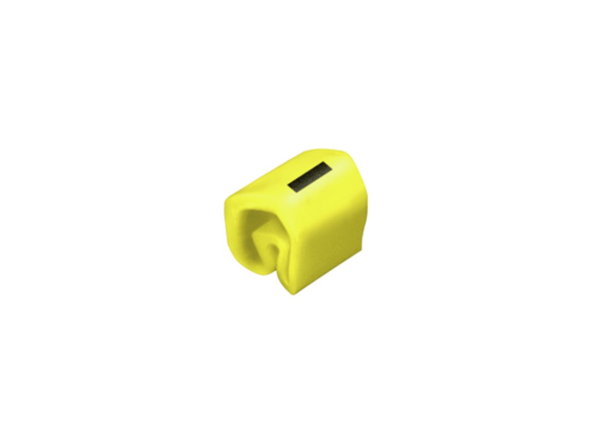 Leitermarkierer Weidmüller CLI C MP für Ø1…3mm 3×3.4mm Symbol: -, gelb