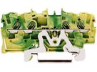 Durchgangsklemme WAGO TOPJOB S 1.5mm² 4L grün/gbSerie 2001