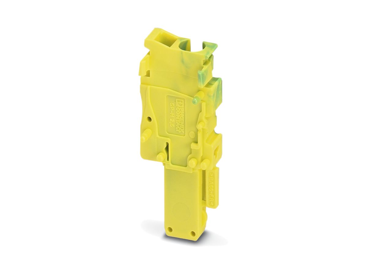 Stecker SP-H 2.5 0.08…4mm² grün-gelb Zugfederanschluss Mitte