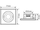 UP-Präsenzmelder ESYLUX PD-FLAT 360i/8 SB