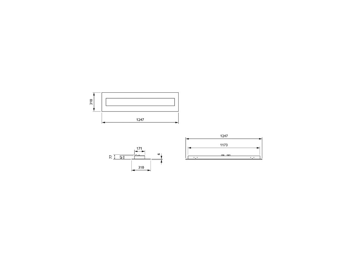 EB-LED-Deckenleuchte FlexBlend RC342B LED36S/940 SRD W31L125 VPC PCS U4 weiss