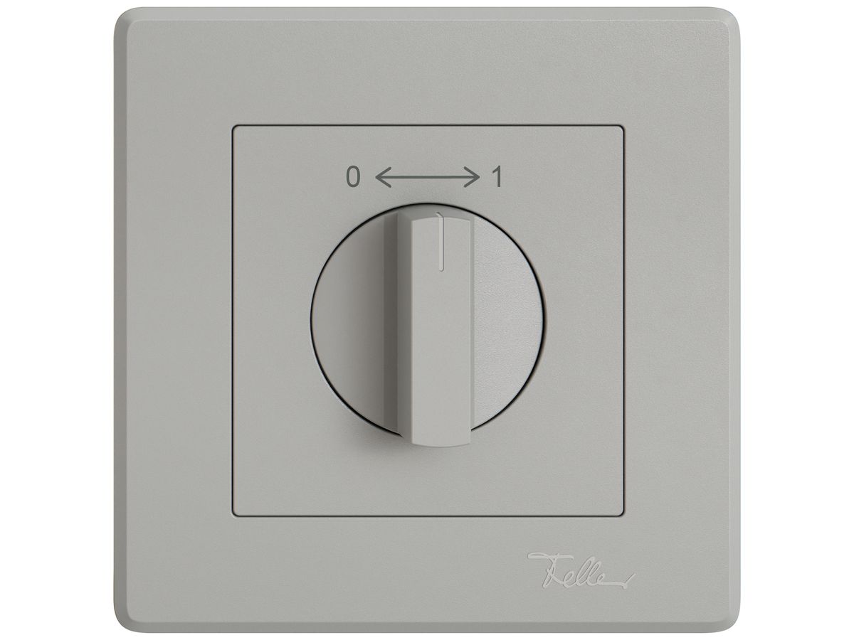 UP-Montageset EDIZIO.liv SNAPFIX® f.Drehschalter m.Griff 0 → ← 1 hgu