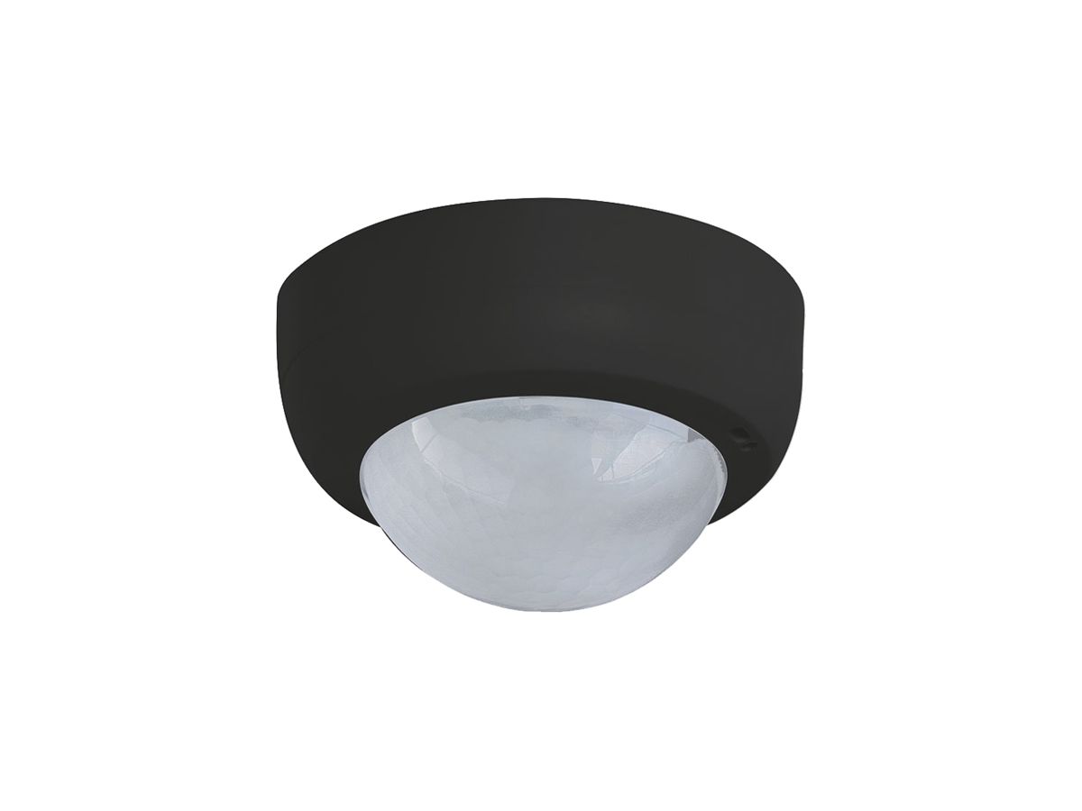 AP-Präsenzmelder SWISSLUX PD4N-KNXs-BA-AP 360° schwarz
