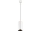 LED-Pendelleuchte SLV NUMINOS PD PHASE XL 36W 3290lm 2700K 24° weiss/schwarz