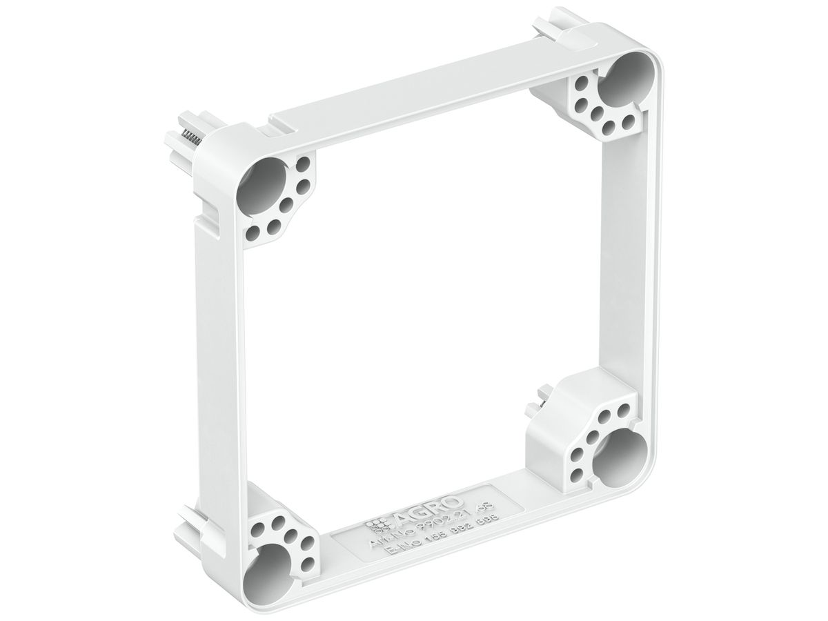 Aufsatzrahmen AGRO 12mm zu Einlasskasten 9902.21.xx