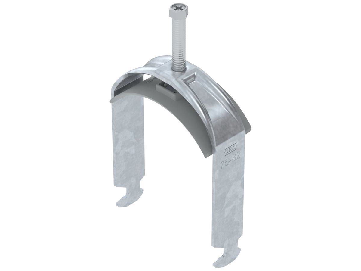 Schnellverleger BET 2056 H-Fuss Kunststoff 76…82mm 1×Kabel Stahl tfZn