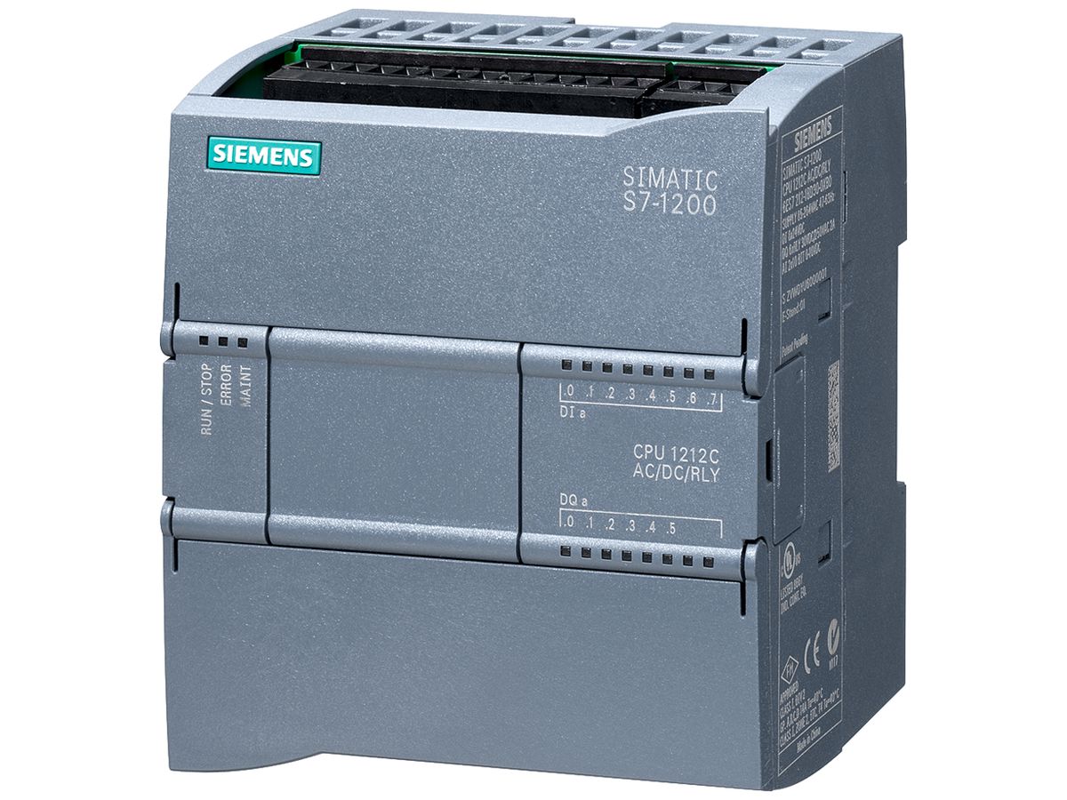 SPS-Grundgerät Siemens SIMATIC S7-1200 CPU 1212C AC/DC/Relais 24V