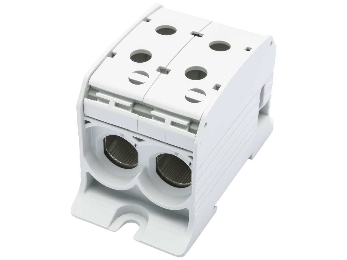 Verteilerblock Bals RKA 95 1P 200A 2×Eingang 2×Ausgang 10…95mm² grau