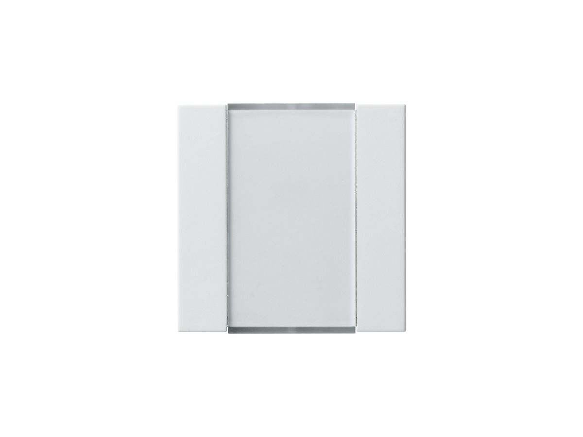 Frontset Hager kallysto 2-fach KNX weiss