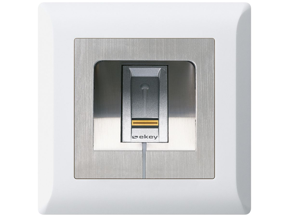 UP-Fingerscanner Hager ekey net S RFID kallysto.line C ultraweiss