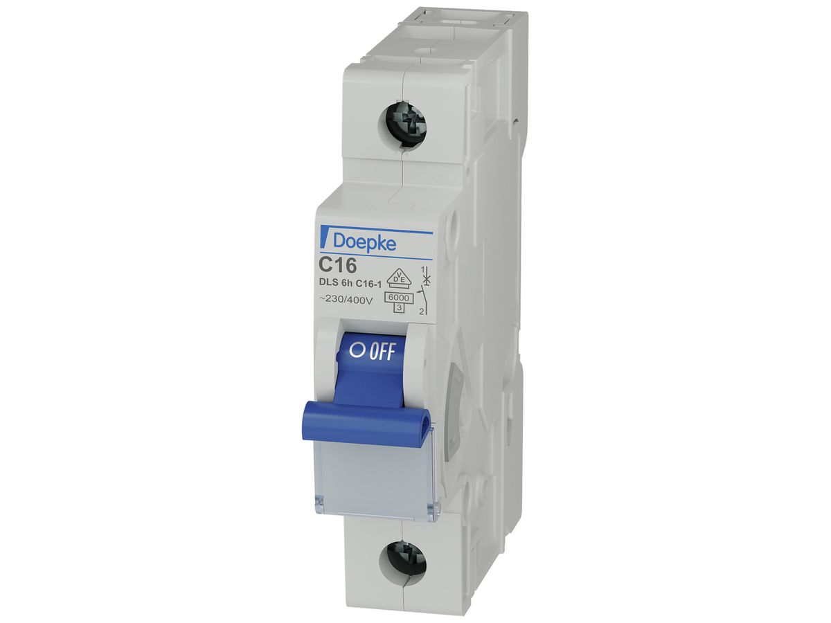 Leitungsschutzschalter Doepke DLS 6h 1L 230V C 16A 6kA