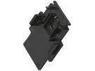 Endkappe SLV 48V TRACK Kunststoff 34×2×47mm schwarz