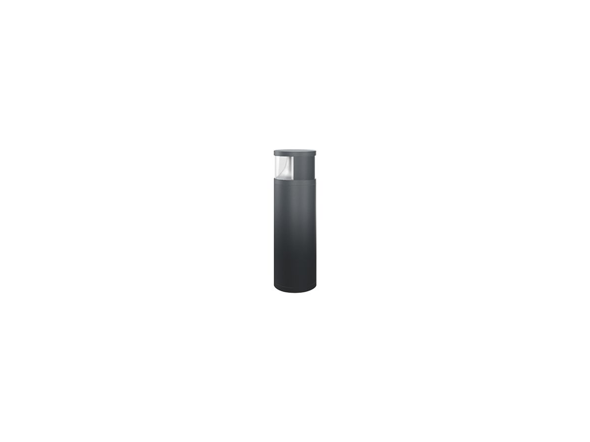 LED-Pollerleuchte ESYLUX ALVA BL, 16W 3000K Ø170×540mm IP65 klar anthrazit