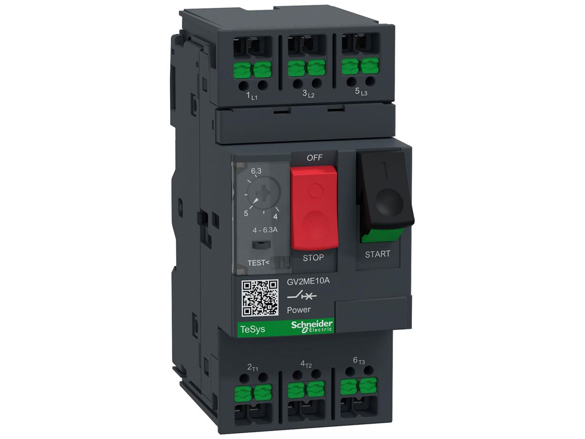 EB-Motorschutzschalter TeSys 4…6.3A 78A 3P 230…690V 100kA IP20