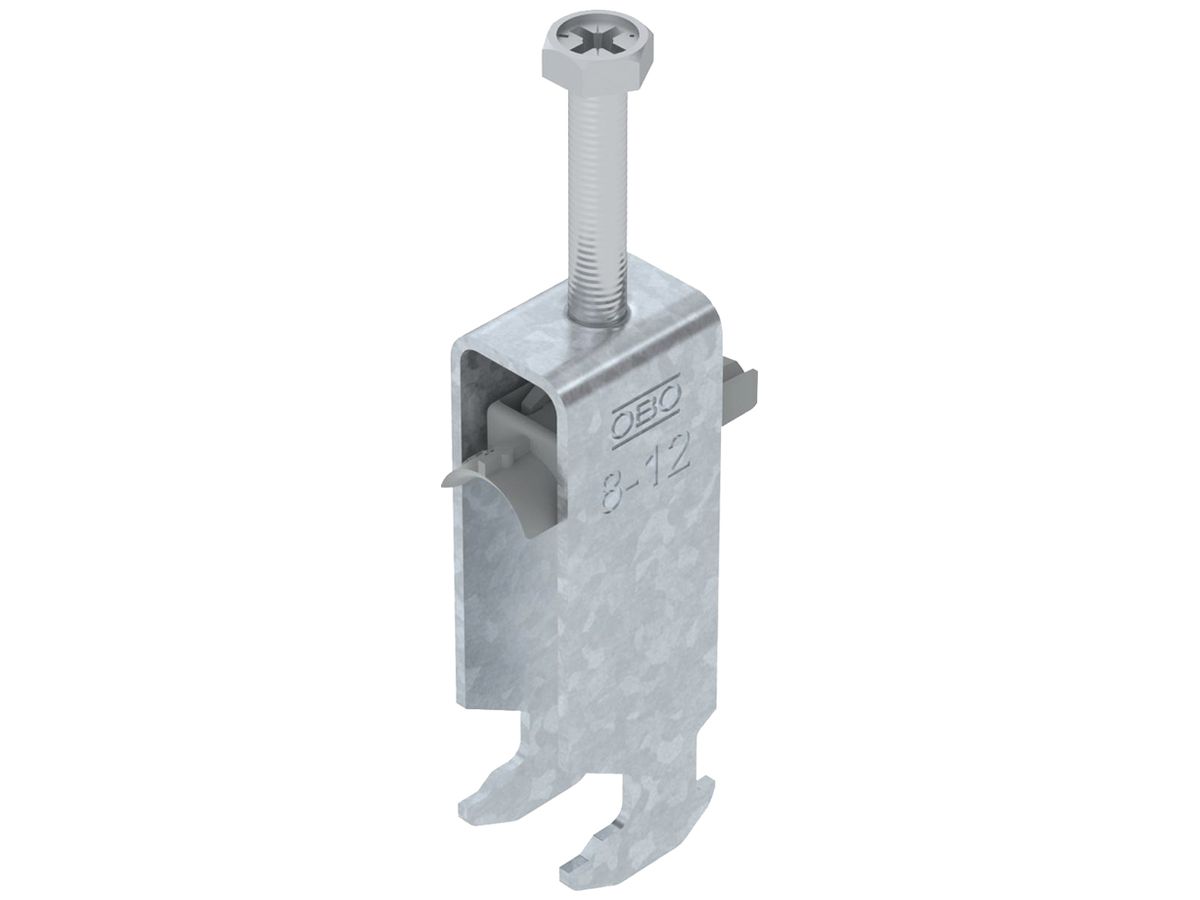 Schnellverleger BET 2056 H-Fuss Kunststoff 8…12mm 3×Kabel Stahl tfZn