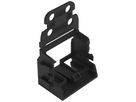 Befestigungsadapter WAGO 221 mit Zugentlastung 10L×4mm² Schraube schwarz