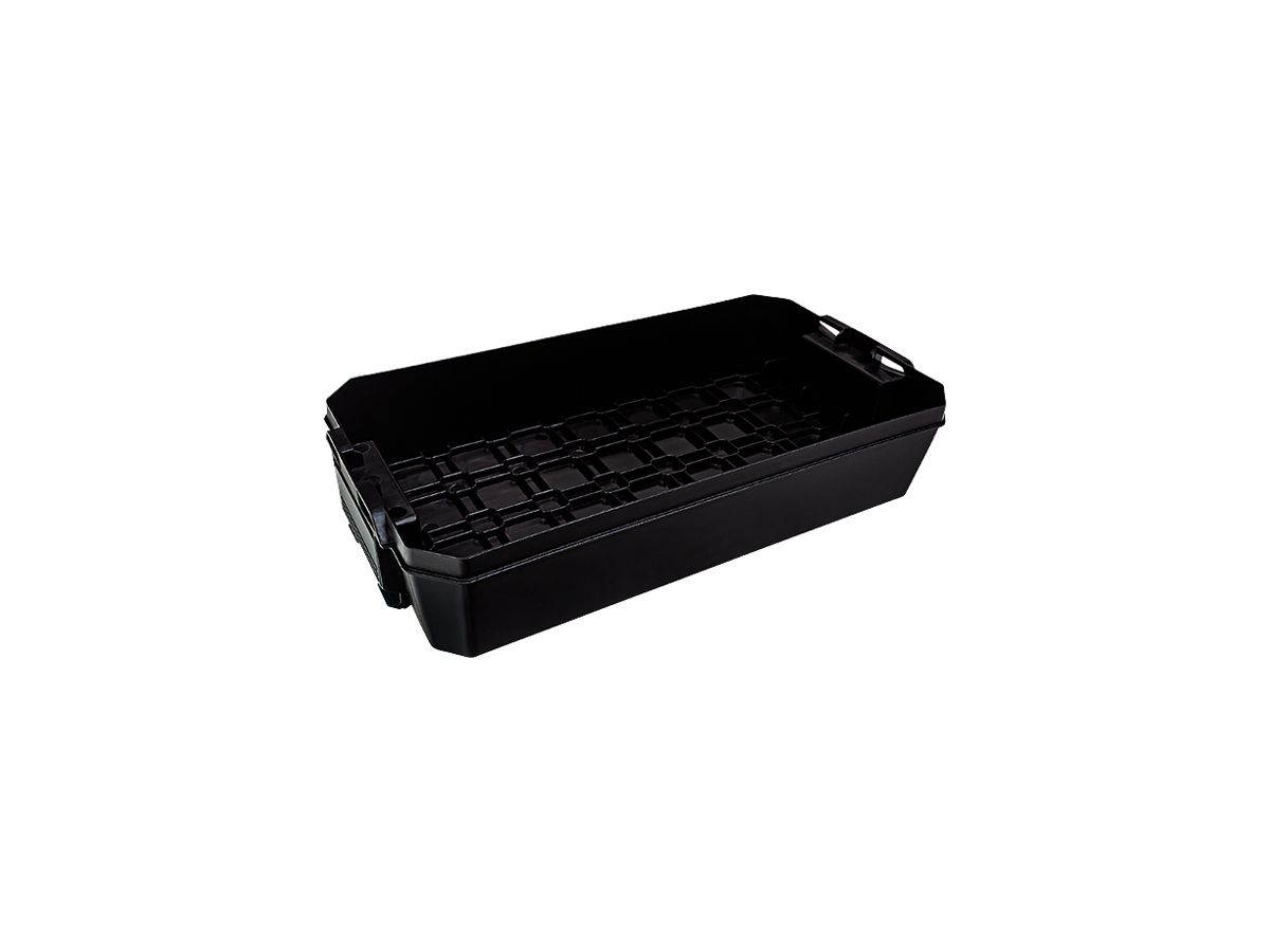 Aufbewahrungschale BS Systems ProClick 440×88×231mm Kunststoff schwarz