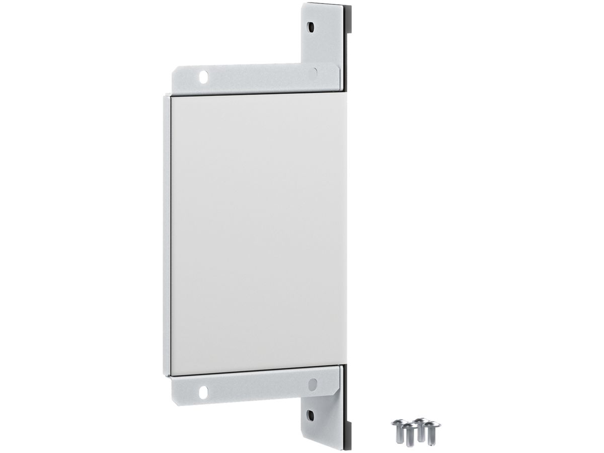 Wandanschlussstück 4 Seite tehalit FWK-Plus 60×150mm verkehrsweiss
