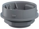 Adapter WERMA Mini EM, PG29, für Signalsäule, grau