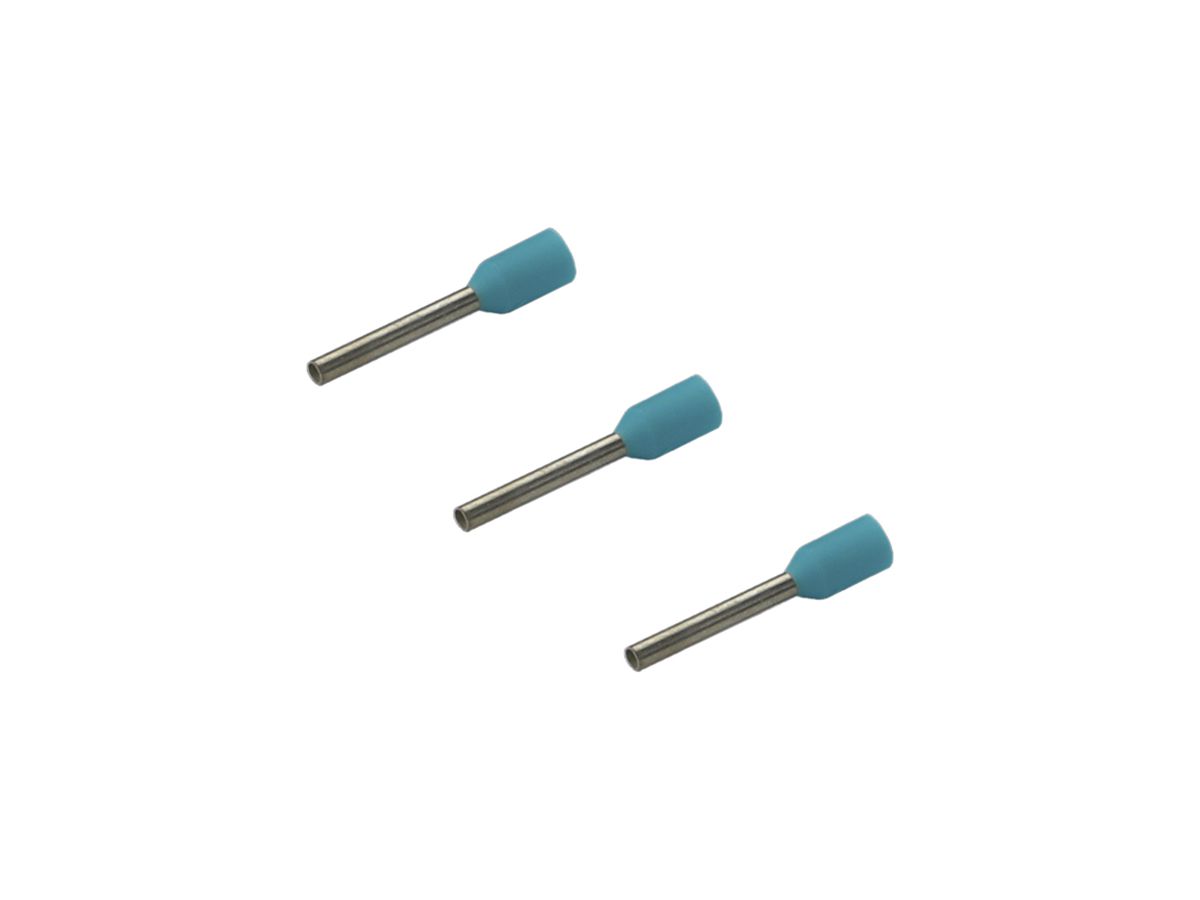 Aderendhülse Rittal AS 4050.757 0.34mm² 8mm türkis 500Stk